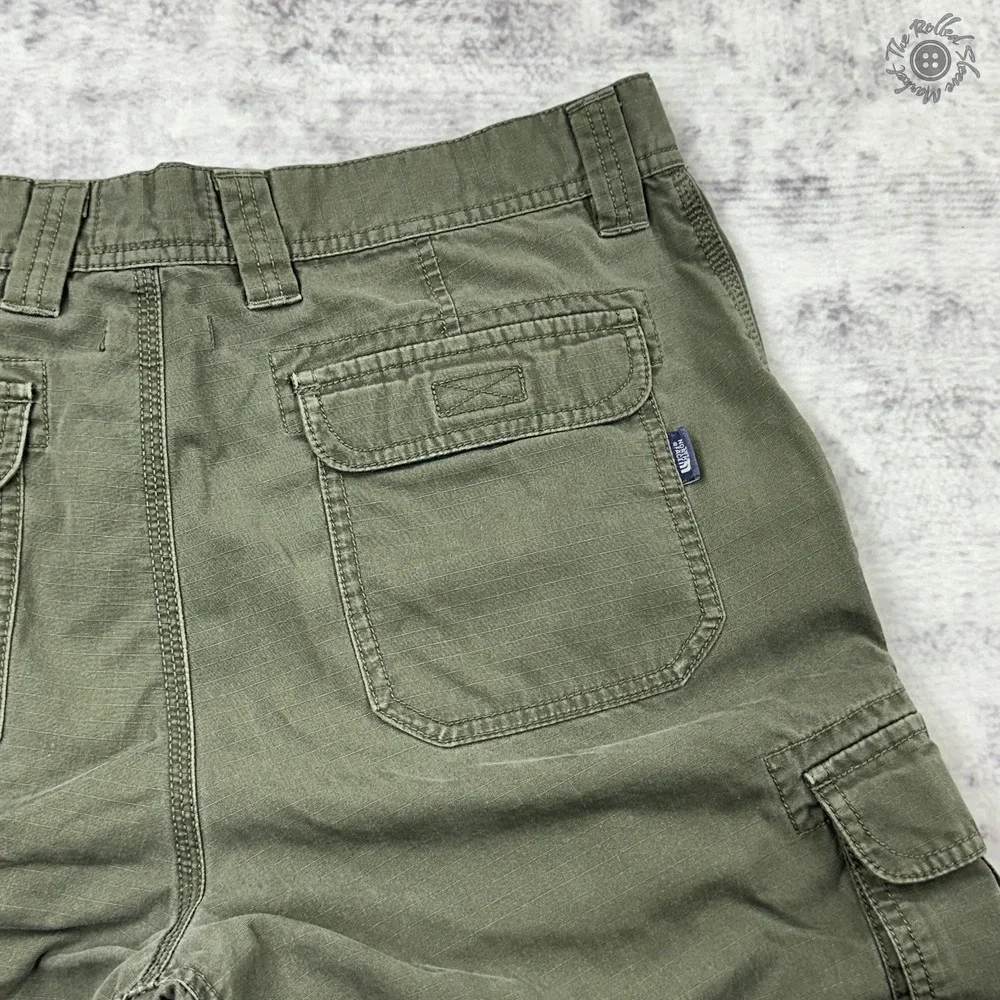 The North Face Cargo‎ Shorts Mens 34 Olive Green Cotton 11